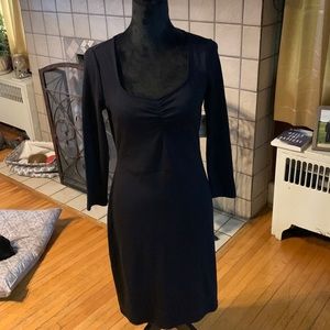 Black sexy dress, brand new, zip up back, cute cinched detail on chest 🖤